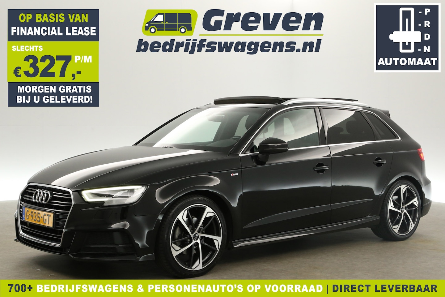 Audi A3 Sportback - 35 TFSI CoD S-line 150PK Pano Carplay LED Virtual Clima Cruise Navi PDC 18"LMV Stoelverwar - AutoWereld.nl