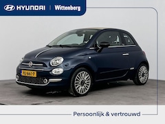 Fiat 500 C - 0.9 TwinAir Rock Aut. | Cabrio | Leer | Navigatie | Lichtmetaal | Climate Control |