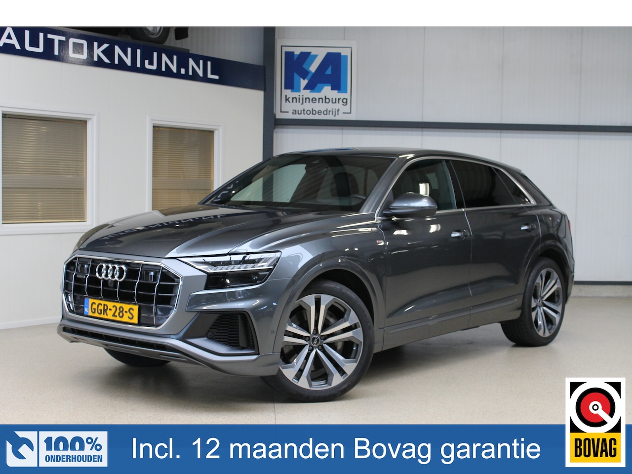 Audi Q8 - 55 TFSIe 380pk quattro Pro Line S | Luchtvering | Stoelen elek verstelbaar + geheugen, gev - AutoWereld.nl