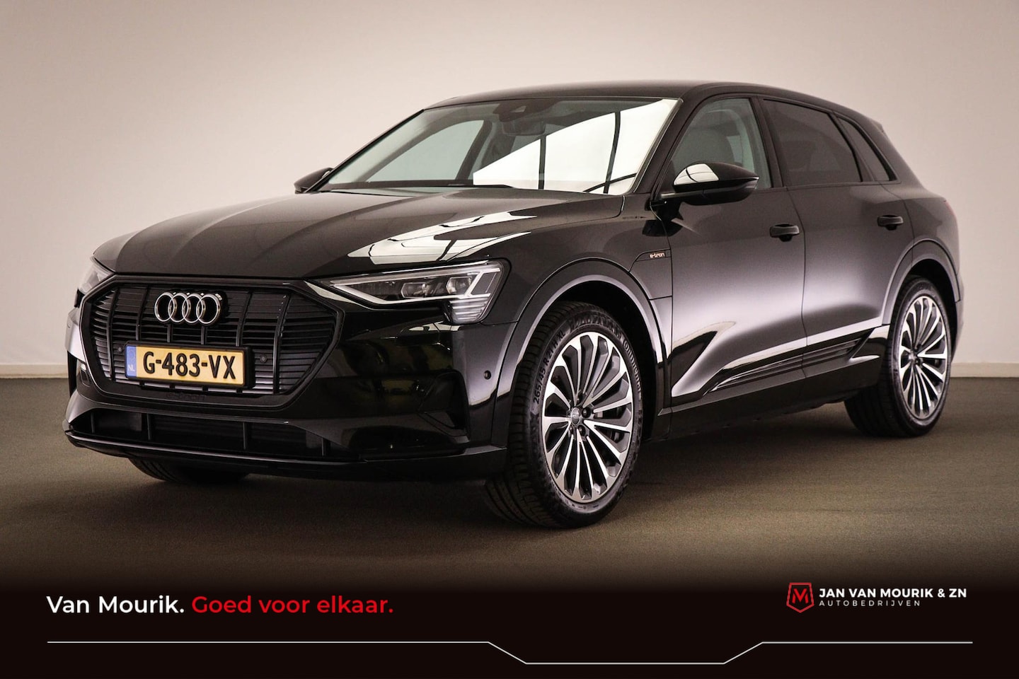 Audi e-tron - e-tron 55 quattro advanced 95 kWh | LED | LEDER | STOEL / STUUR- VERWARMING | 21" - AutoWereld.nl