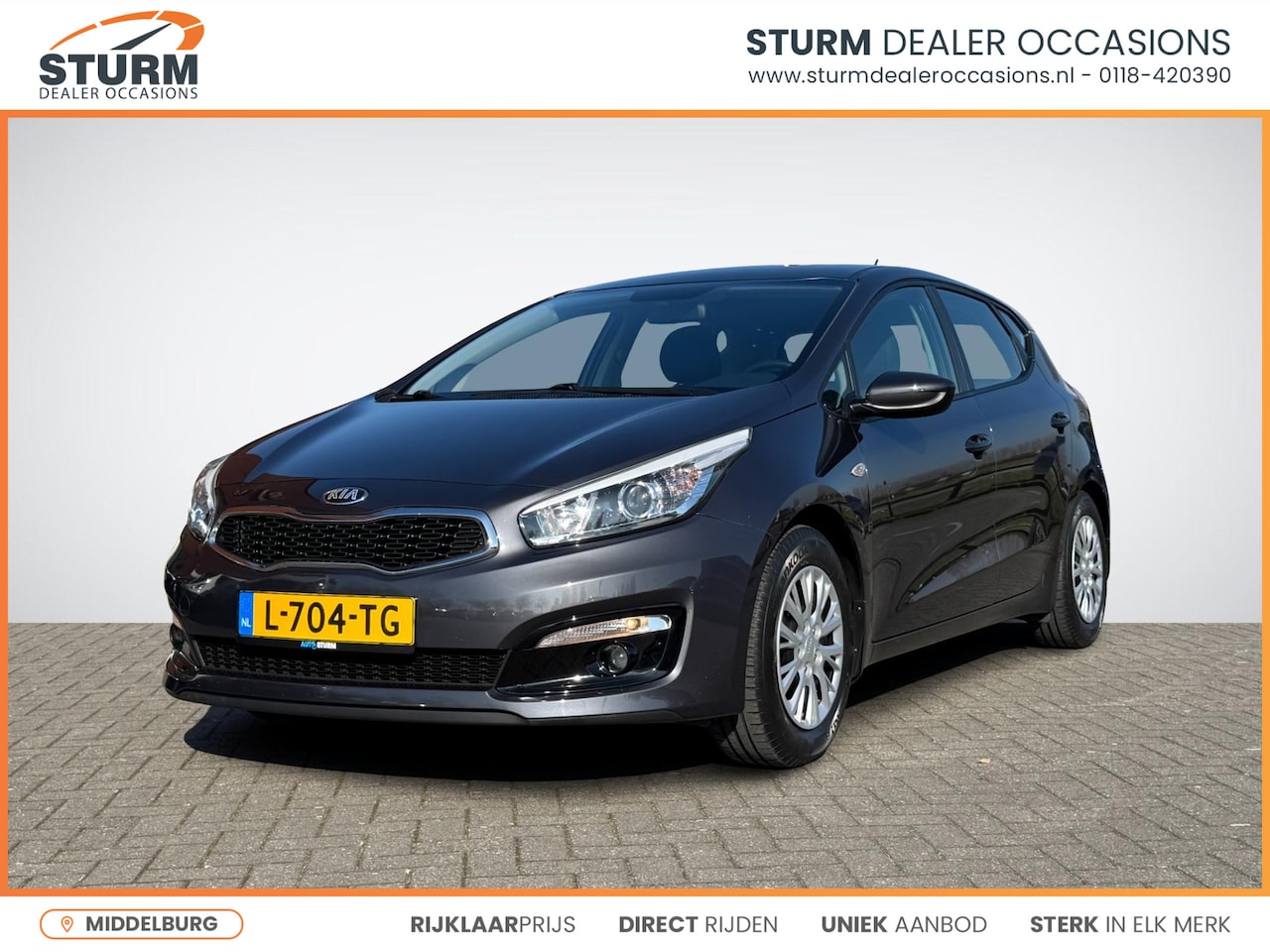 Kia Cee'd - 1.6 GDI ComfortLine 5-Deurs | Airco | Radio-CD/MP3 Speler | Elek. Ramen Voor | Elek. Buite - AutoWereld.nl