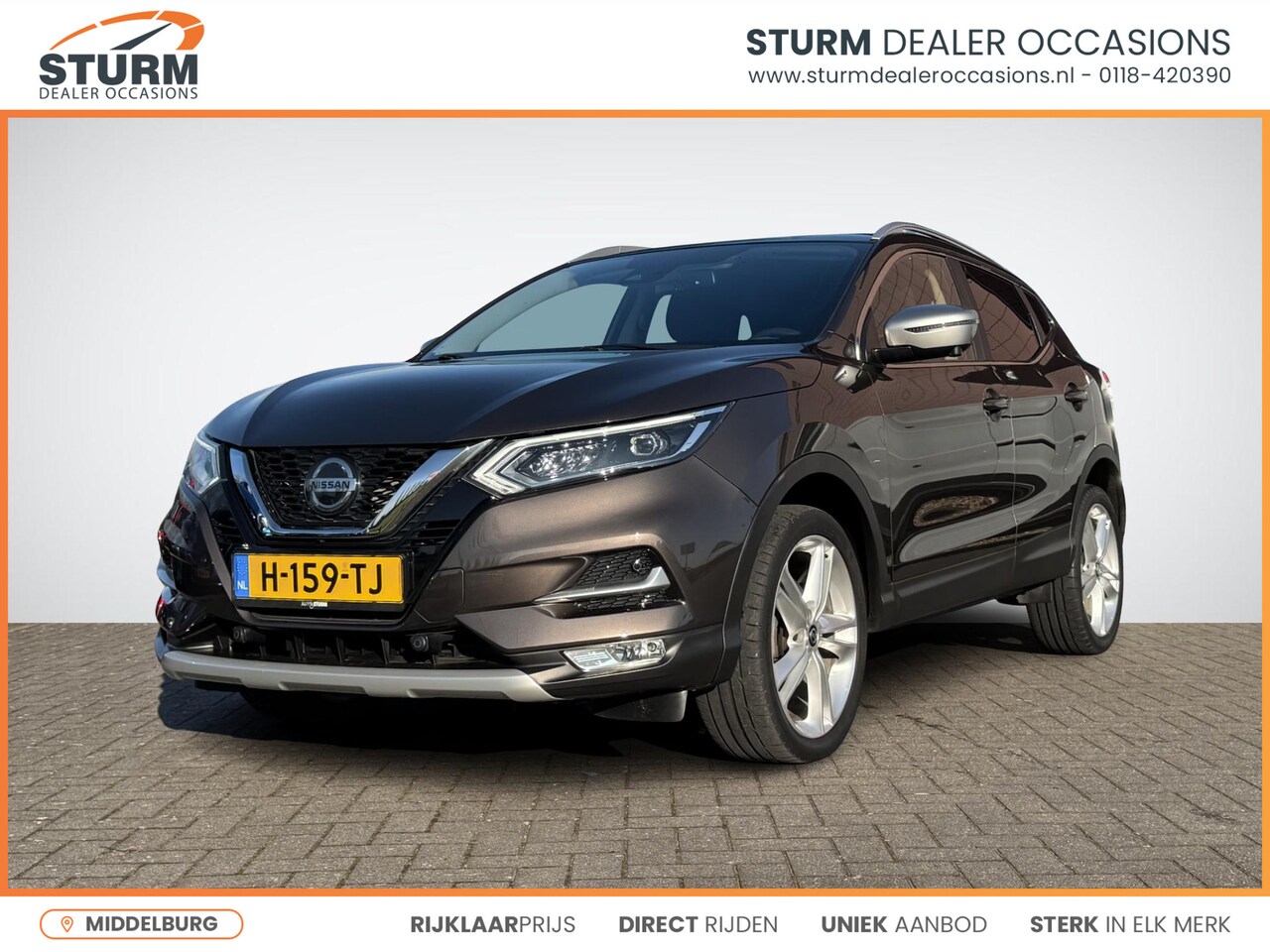 Nissan Qashqai - 1.3 DIG-T N-Motion | Panoramadak | Apple Carplay/Android Auto | LED Koplampen | 19'' Velge - AutoWereld.nl