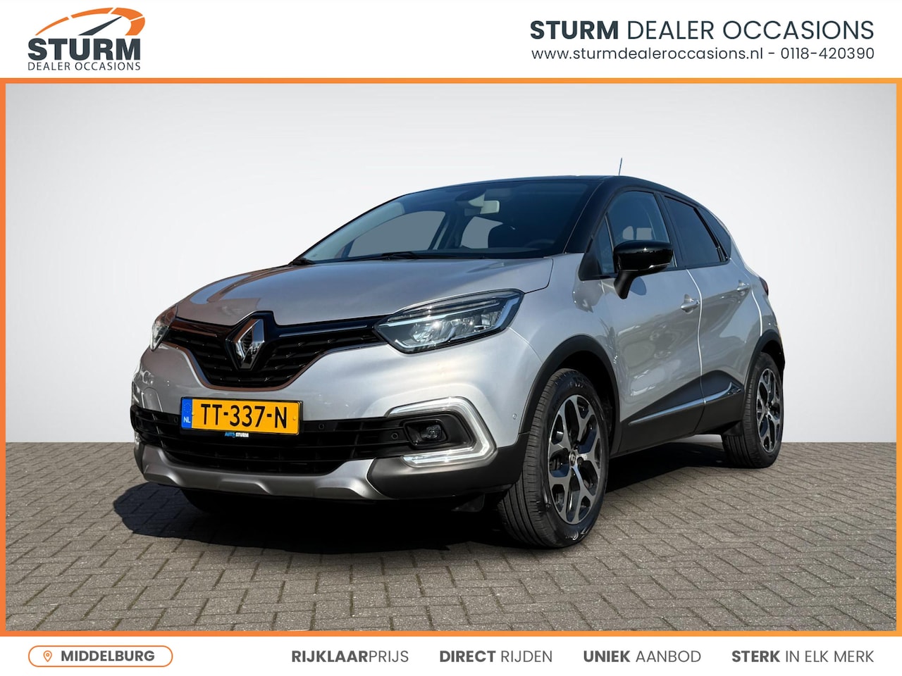 Renault Captur - 0.9 TCe Intens Easy Life Pack | Trekhaak | Navigatie | Camera | LED Koplampen | Keyless En - AutoWereld.nl