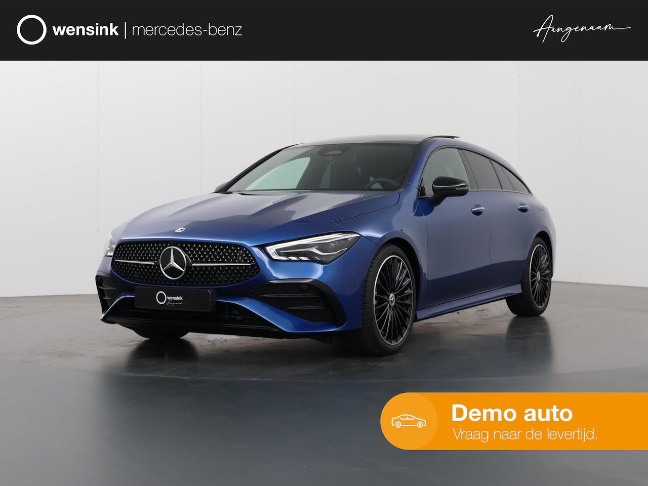 Mercedes-Benz CLA-klasse Shooting Brake - 180 AMG Line | Night Pakket | Panoramadak | Sfeerverlichting | 19" multispaaks velgen | Tr - AutoWereld.nl