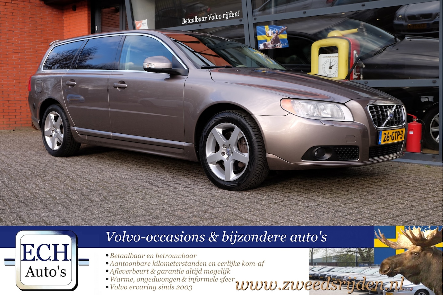 Volvo V70 - 2.5T Summum LPG-G3, Leer, Trekhaak, Youngtimer - AutoWereld.nl