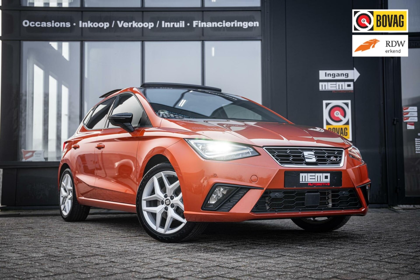 Seat Ibiza - 1.0 TSI FR*PANO*CAMERA*BEATS*KEYLESS*TREKHAAK* - AutoWereld.nl