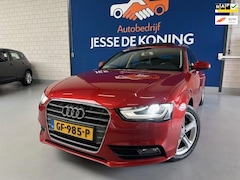 Audi A4 Avant - 2.0 TFSI Business Edition Automaat, bj.2015, kleur:rood Navigatie, Climate, Trekhaak, APK