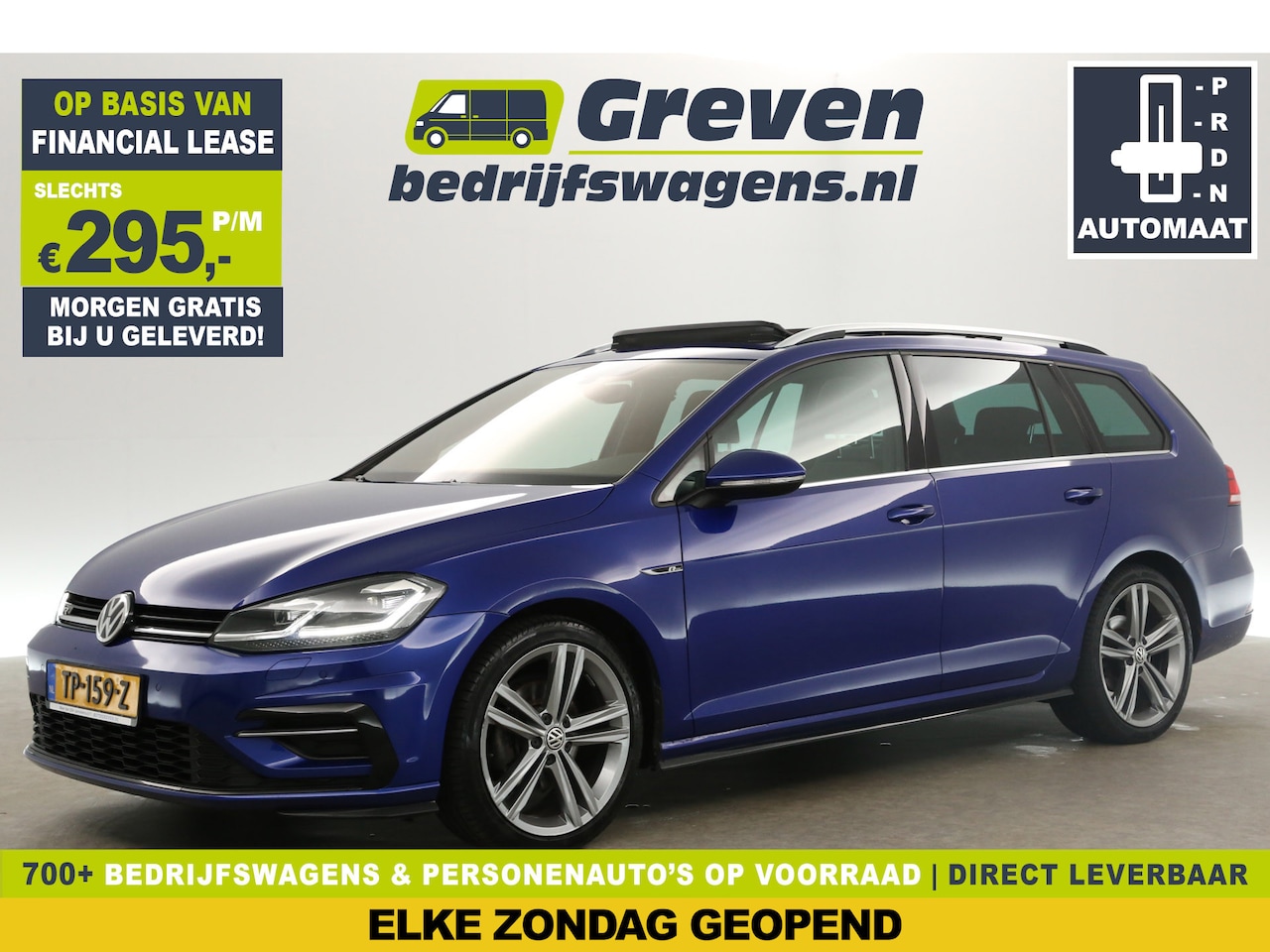 Volkswagen Golf Variant - 1.5 TSI R-line 150PK Pano Carplay Virtual LED Clima Camera ACC Navi DSG 18"LMV Stoelverwar - AutoWereld.nl