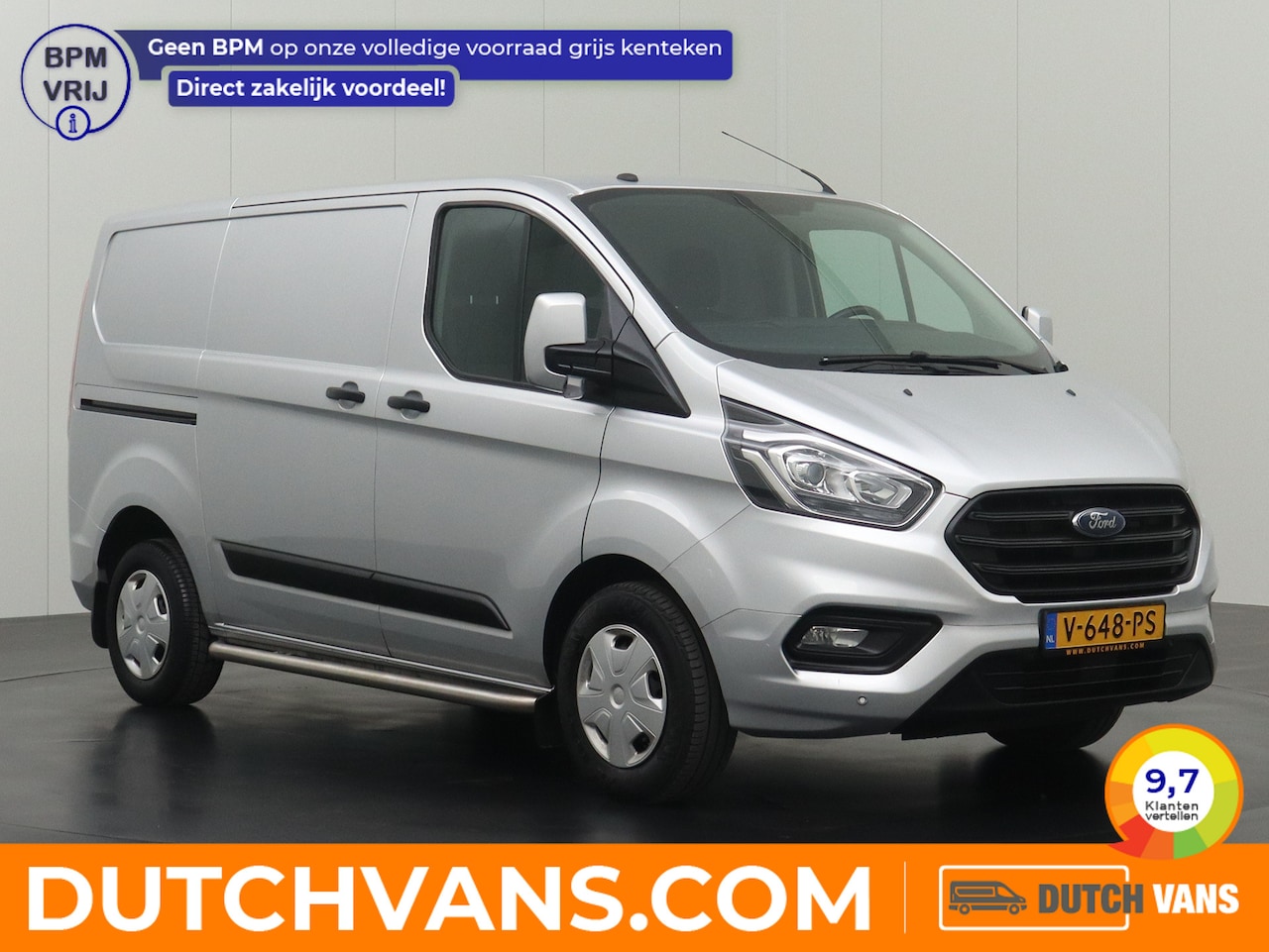 Ford Transit Custom - 2.0TDCI L1H1 Trend | Airco | Trekhaak | Cruise | 3-Persoons | Betimmering - AutoWereld.nl