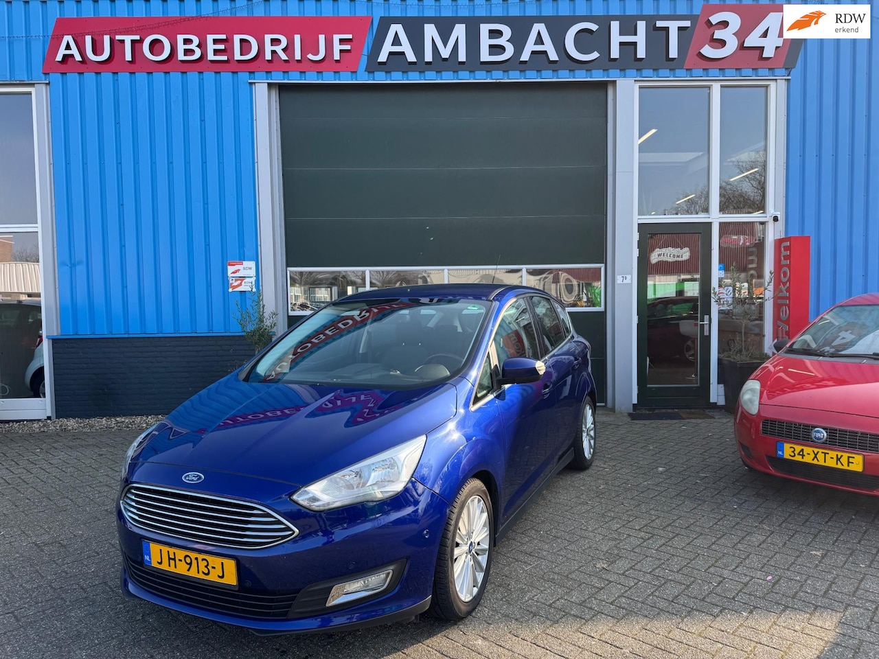 Ford C-Max - 1.0 Titanium | revisie motorblok | Trekhaak| Parksensor - AutoWereld.nl