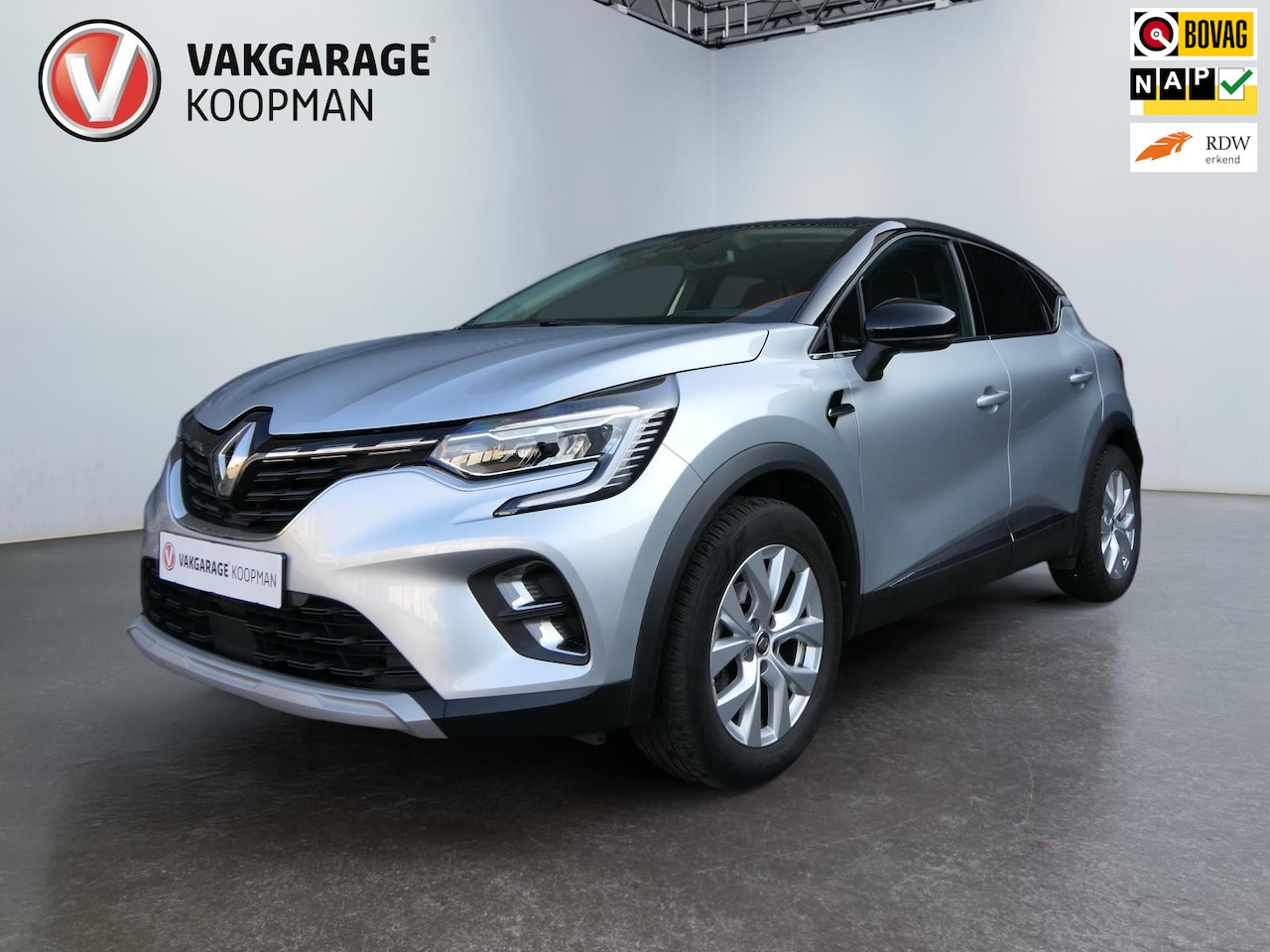 Renault Captur - 1.0 TCe 100 Intens Trekhaak/Navigatie/Cruise/Apple/Android. - AutoWereld.nl