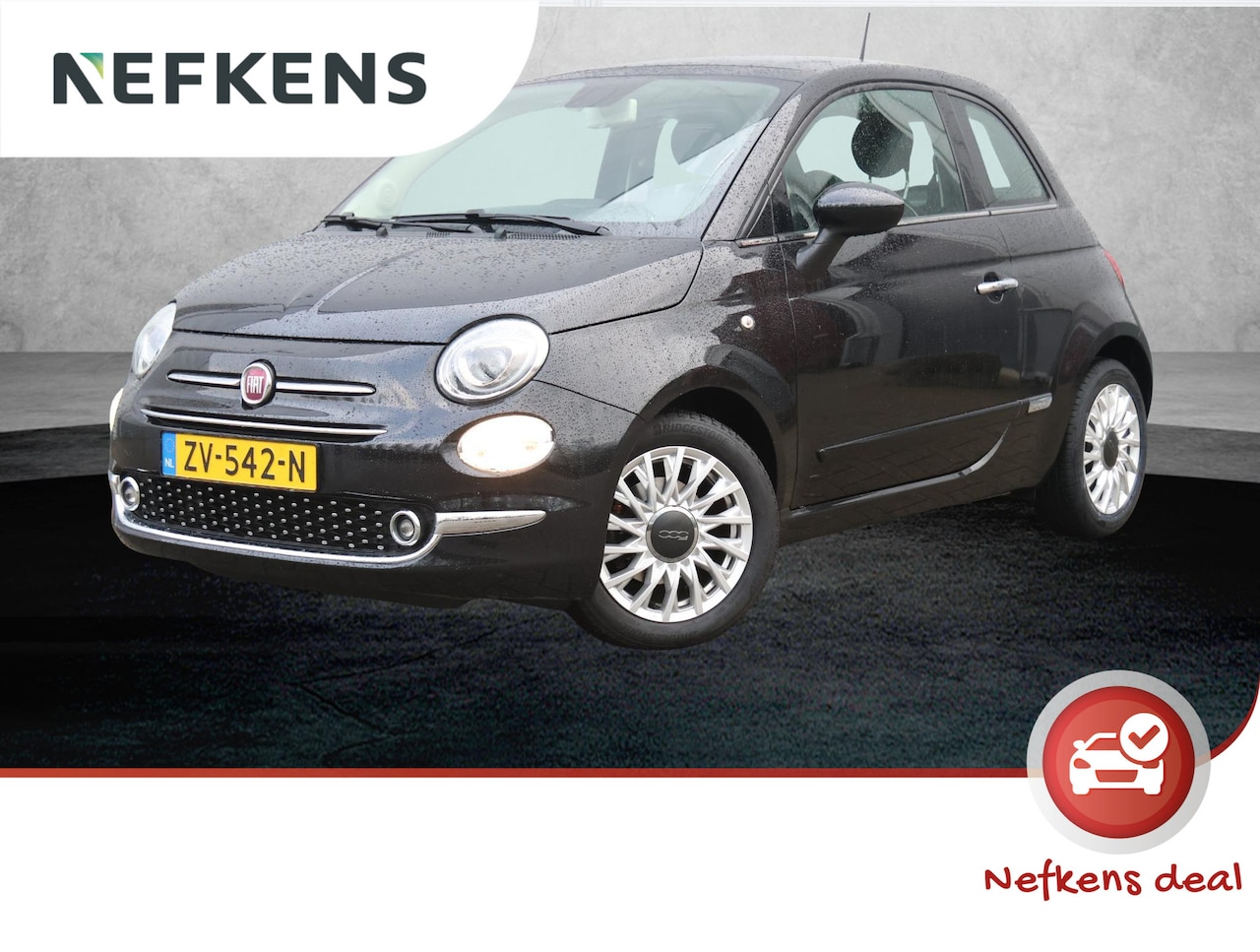 Fiat 500 - 85pk TwinAir Turbo Lounge (1ste eig./NAV./Glazen opendak /PDC/Airco/Cruise) - AutoWereld.nl