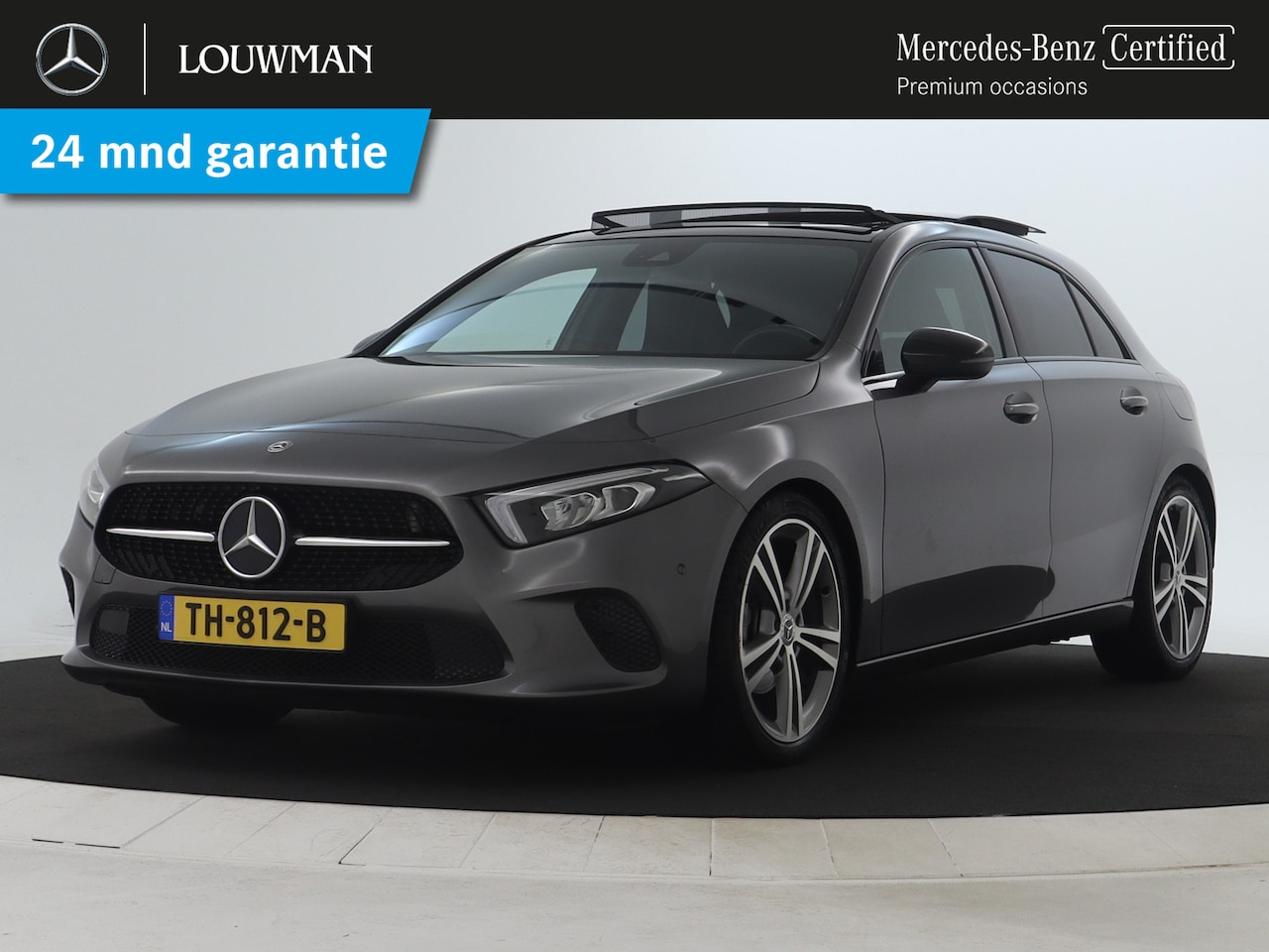 Mercedes-Benz A-klasse - 200 Progressive Night-Pack | Panorama schuif/kanteldak | Sportstoelen Lederlook | 19 inch - AutoWereld.nl