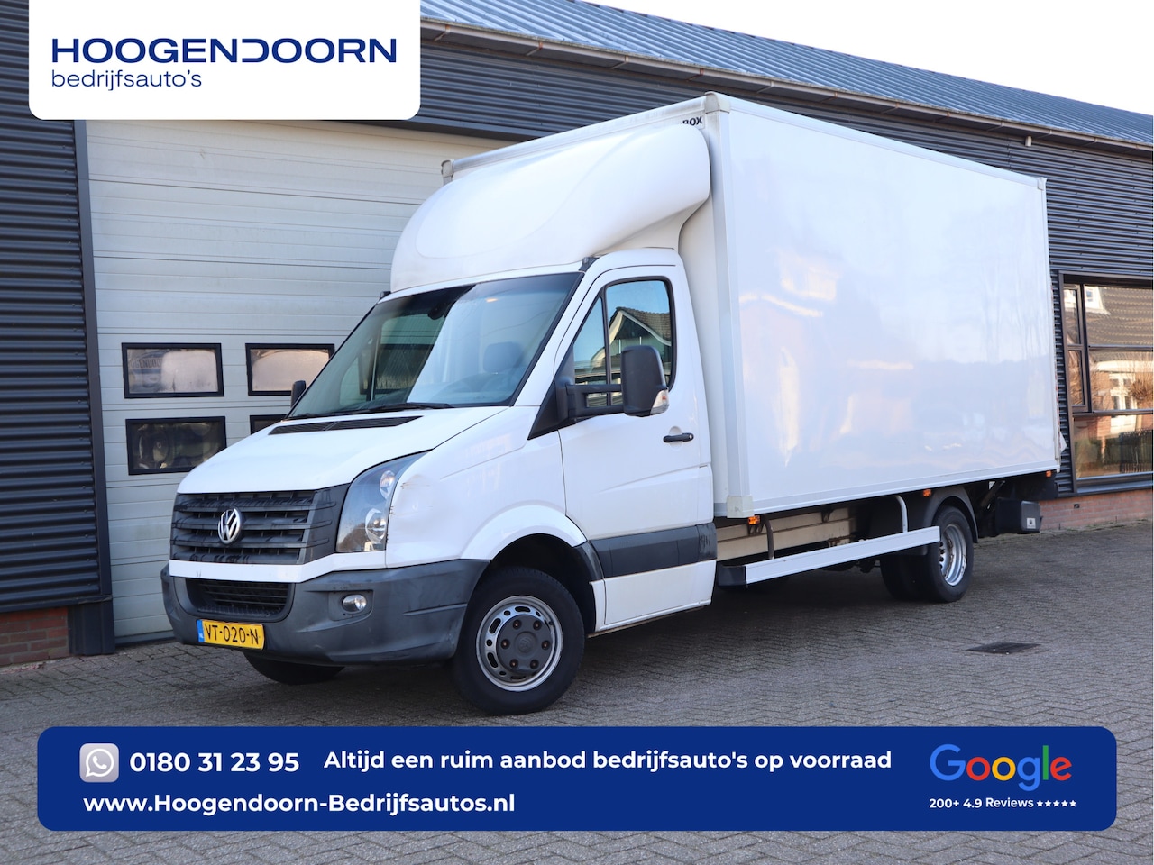 Volkswagen Crafter - 50 2.0 TDI 164pk Bakwagen Koffer - Laadklep Dhollandia - AutoWereld.nl