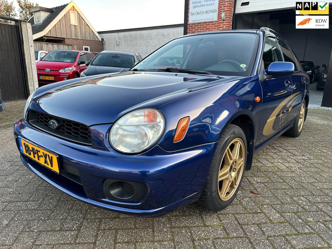 Subaru Impreza Plus - 1.6 TS AWD WRX UITVOERING-AIRCO-AUTOMAAT - AutoWereld.nl