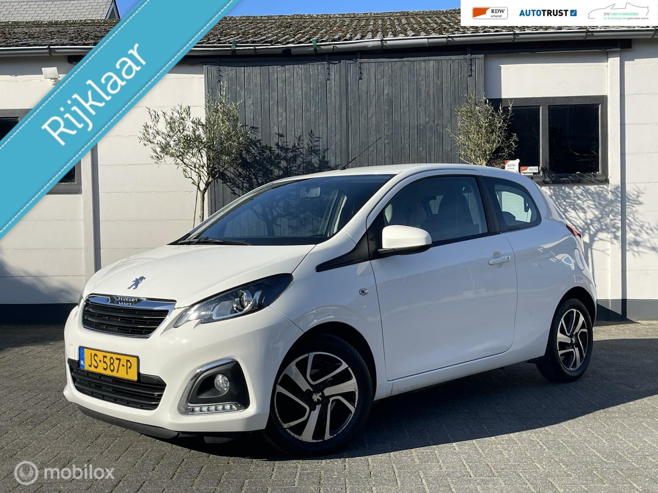 Peugeot 108 - 1.0 e-VTi Allure|RIJKLAAR|CARPLAY|AC|LMV|USB+AUX - AutoWereld.nl