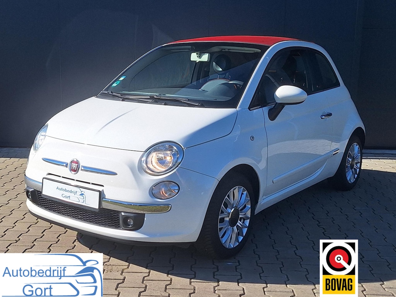 Fiat 500 C - 1.2 Lounge 4 Cilinder Automatische Airco !! - AutoWereld.nl