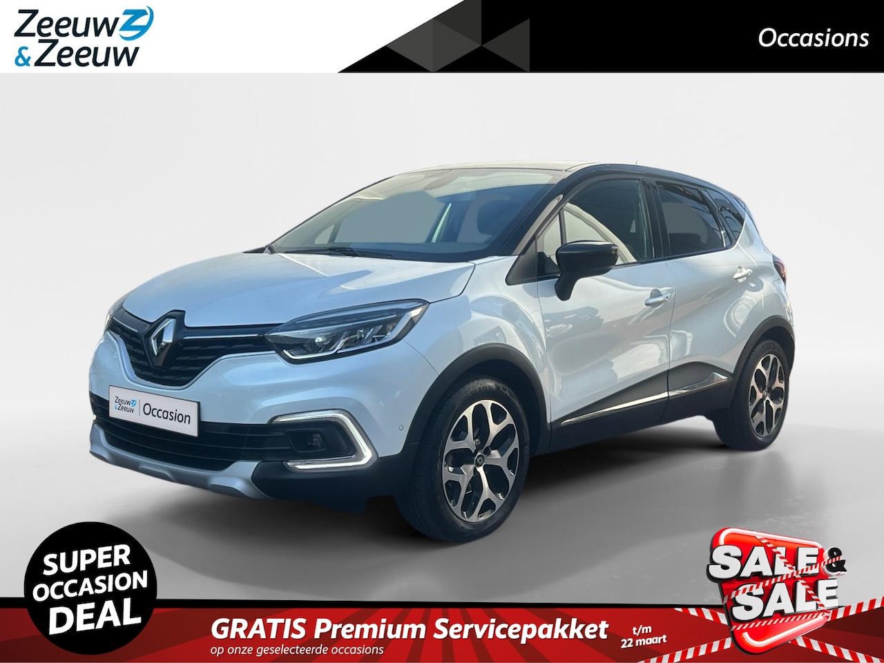 Renault Captur - 1.3 TCe Intens | Trekhaak | Dodehoeksensor | Automaat | Parkeersensoren | Navigatie | 12 M - AutoWereld.nl