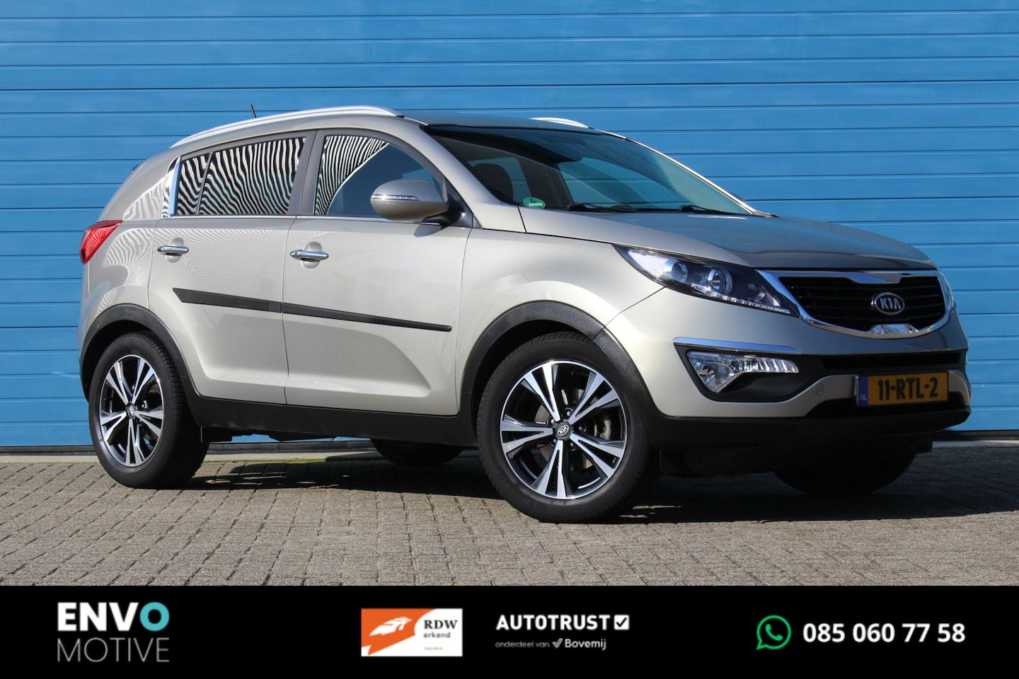 Kia Sportage - 1.6 GDI ISG X-clusive Xenon/Navi/Trekhaak/Leer - AutoWereld.nl