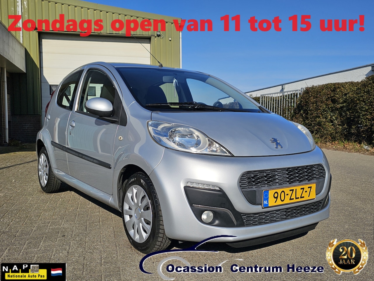 Peugeot 107 - 1.0 AUT! NAP! Airco! APK 01-2026! Zondag OPEN! - AutoWereld.nl