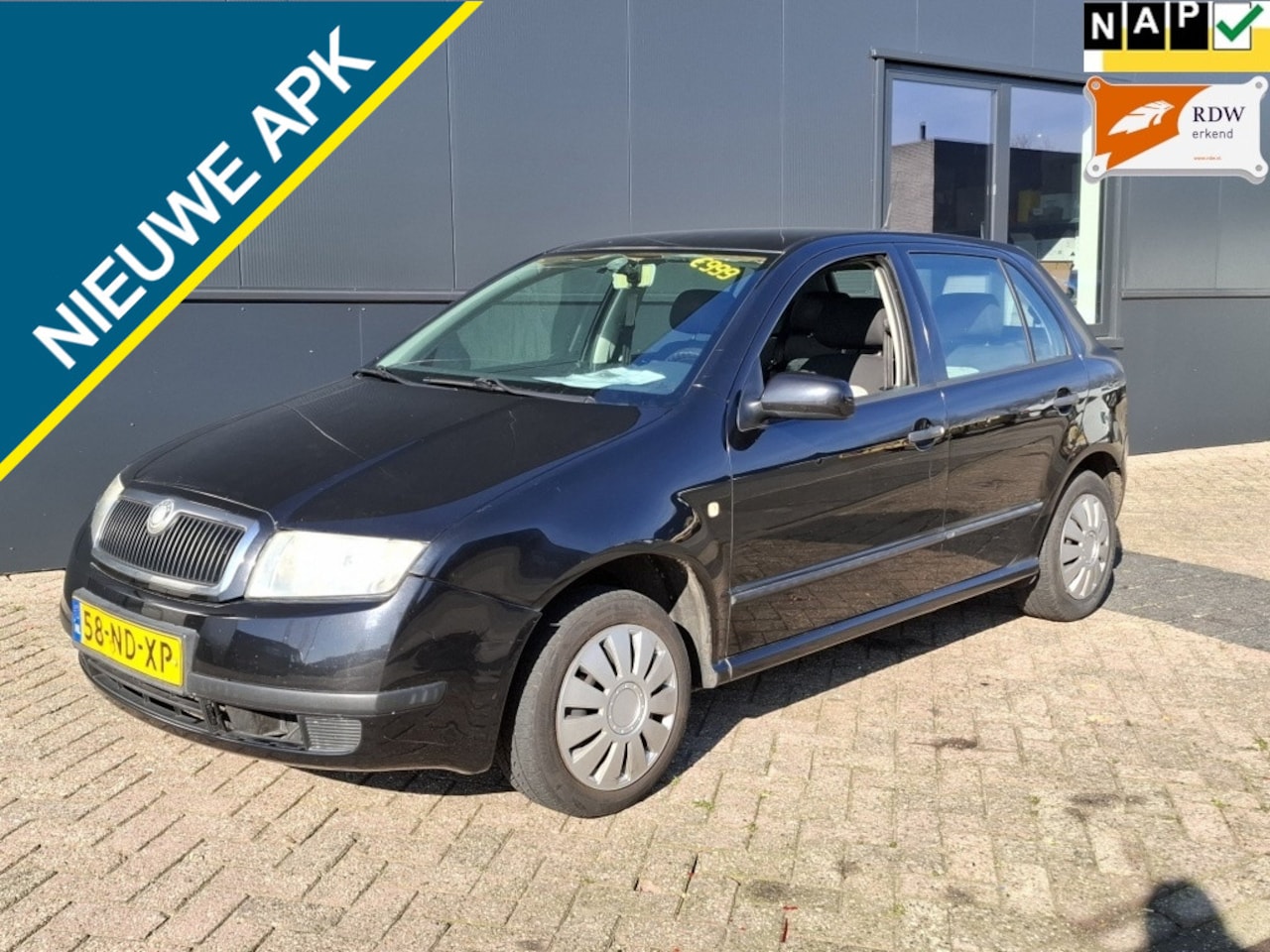 Skoda Fabia - 1.4 Comfort 5-Deurs Airco Nieuwe APK - AutoWereld.nl