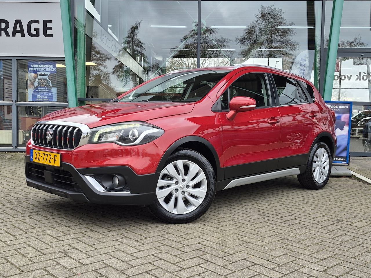 Suzuki S-Cross - 1.4 Boosterjet AllGrip High Executive Automaat 141pk | 4x4 Allgrip | Cruise control adapti - AutoWereld.nl