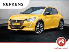 Peugeot e-208 - GT Pack 50 kWh 3-fase | Glazendak | Halfleer | Stoelverwarming | Navigatie | 17"LMV | Keyl