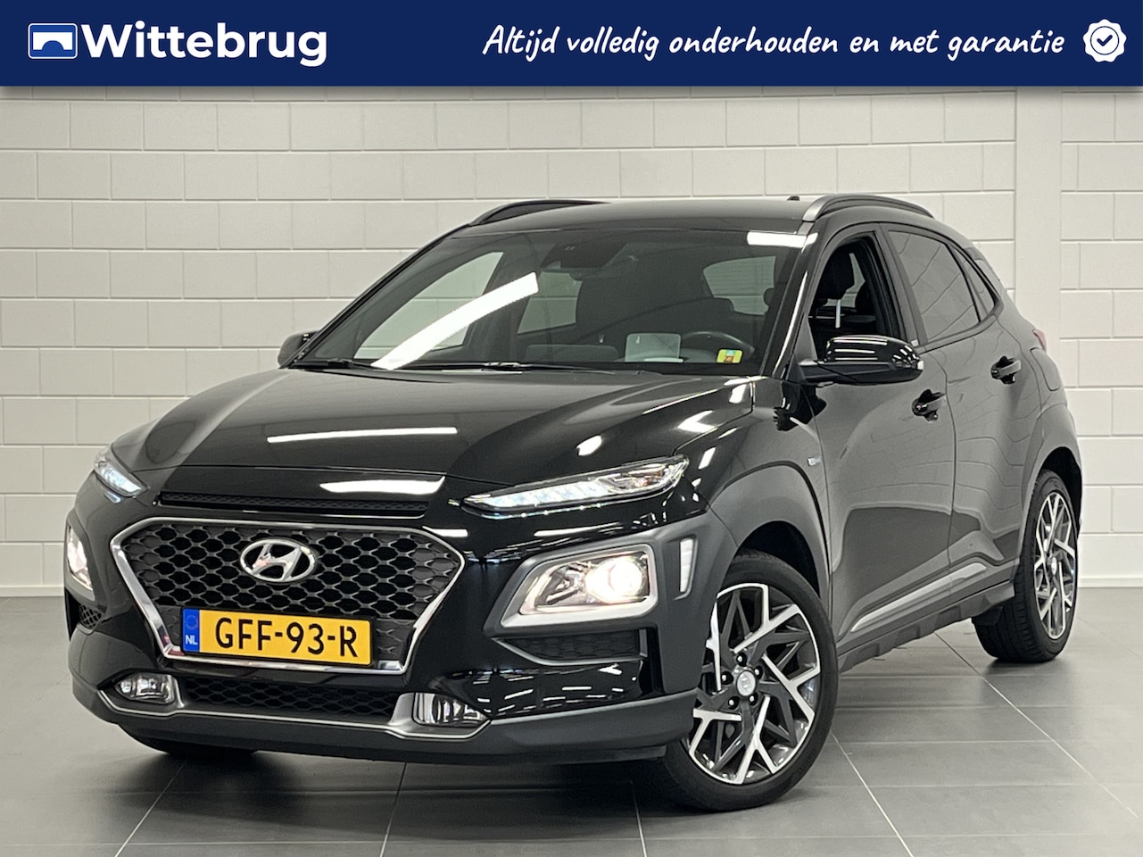 Hyundai Kona - 1.6 GDI HEV Fashion Design 18 INCH VELGEN | CLIMATE CONTROL | HALF LEDER | SPORTIEF! - AutoWereld.nl