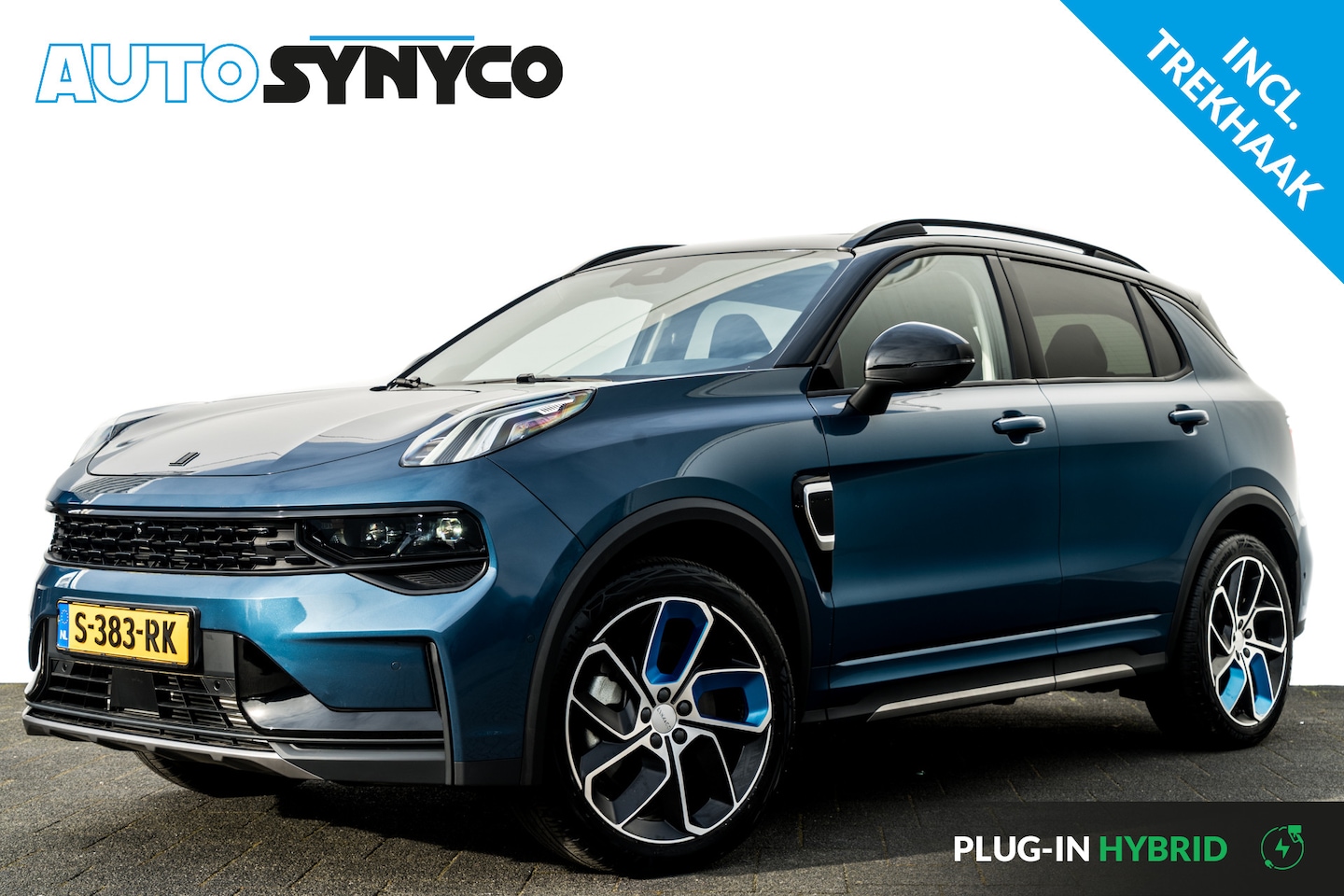 Lynk & Co 01 - 1.5 Plug-in Hybrid 262 Pk I Black Pack I Afn. trekhaak I Panoramadak I 75 km Elektrisch I - AutoWereld.nl