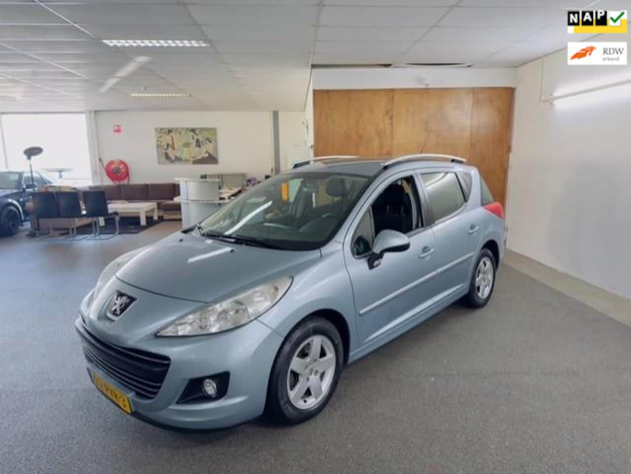 Peugeot 207 SW - 1.4 VTi Style Apk Nieuw,Airco,Cruise,N.A.P,Lm velgen,2 sleutels + boekjes,Topstaat!! - AutoWereld.nl