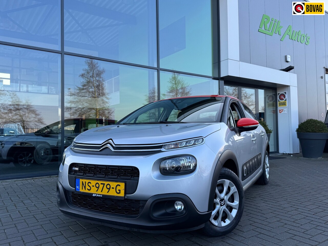 Citroën C3 - 1.2 PureTech Feel * Carplay * Cruise Control * NAP - AutoWereld.nl