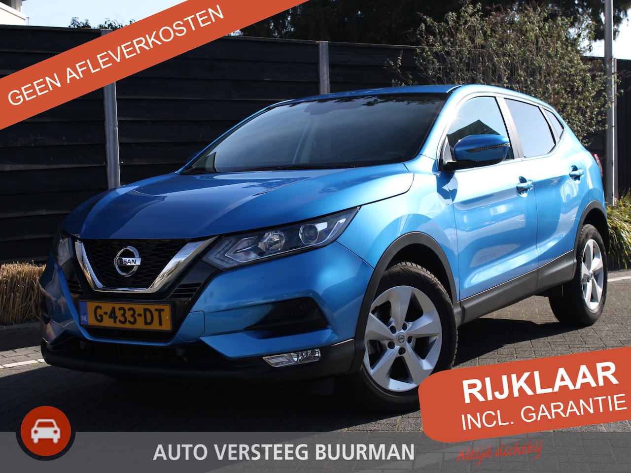 Nissan Qashqai - 1.3 DIG-T 160pk Acenta DCT Automaat Navigatie, Camera achter, All-Season banden, Trekhaak, - AutoWereld.nl