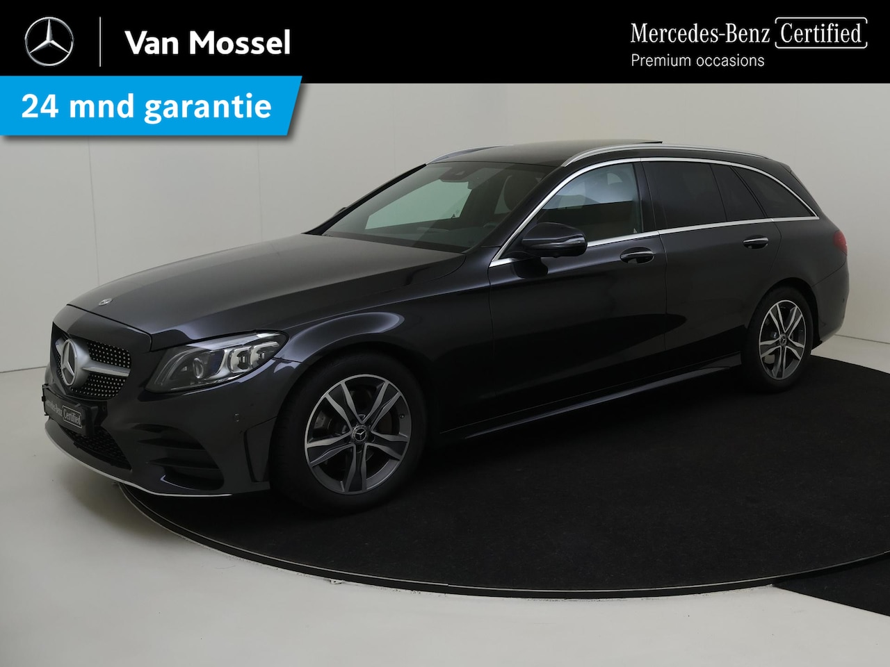 Mercedes-Benz C-klasse Estate - 180 Premium Plus Pack /Panoramadak /Leder /360 Camera /Burmester /Carplay - AutoWereld.nl