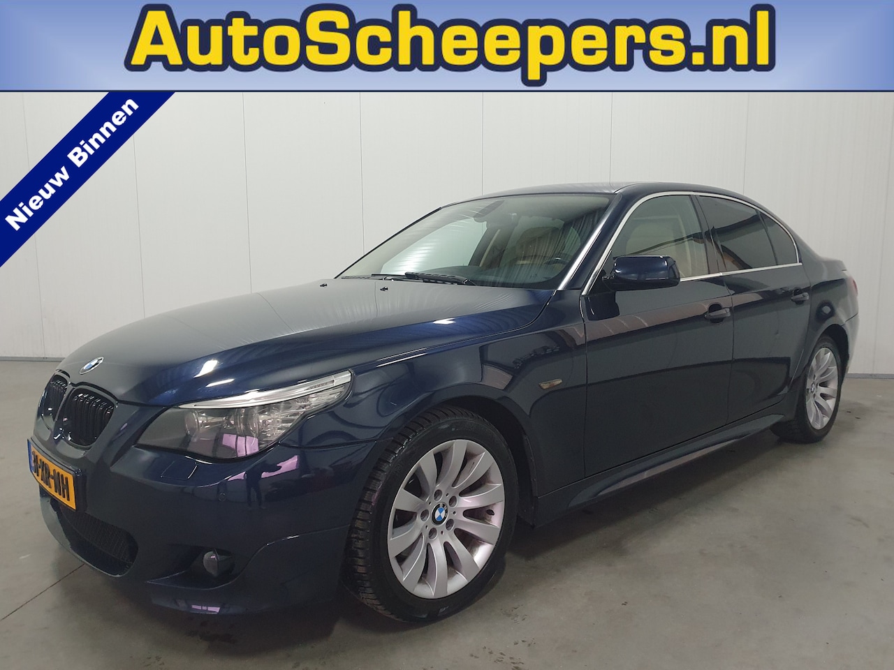 BMW 5-serie - 525d Business Line Edition II M-PAKKET/PANO/LEDER/NAVI/CRUISE - AutoWereld.nl