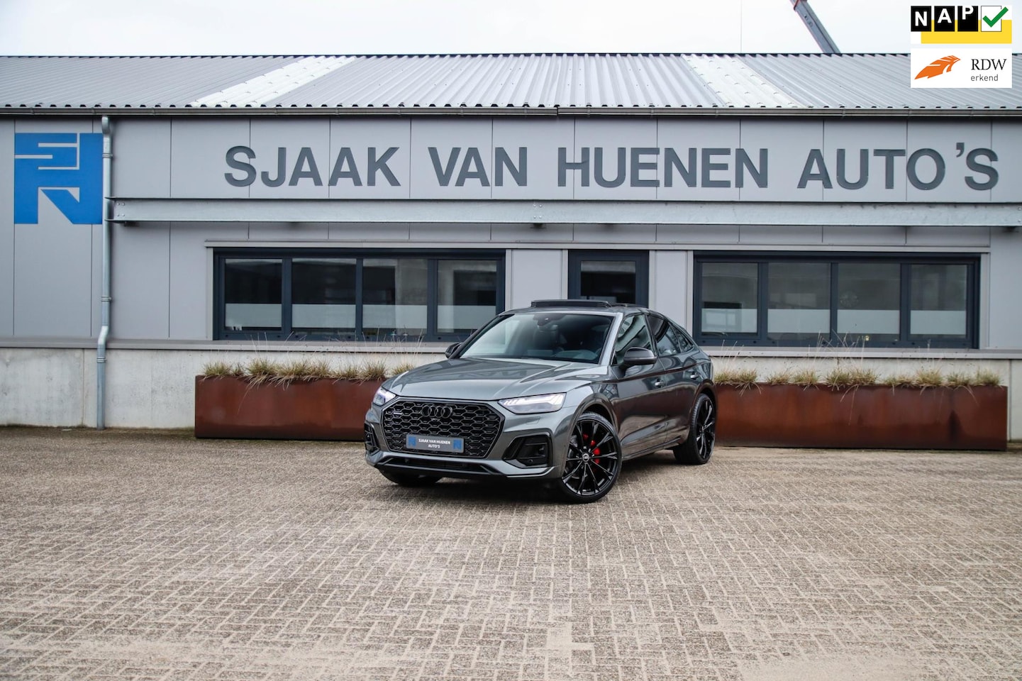 Audi Q5 Sportback - 55TFSI e Quattro Competition S Edition S-Line 367pk Automaat Panoramadak|Virtual Cockpit|L - AutoWereld.nl