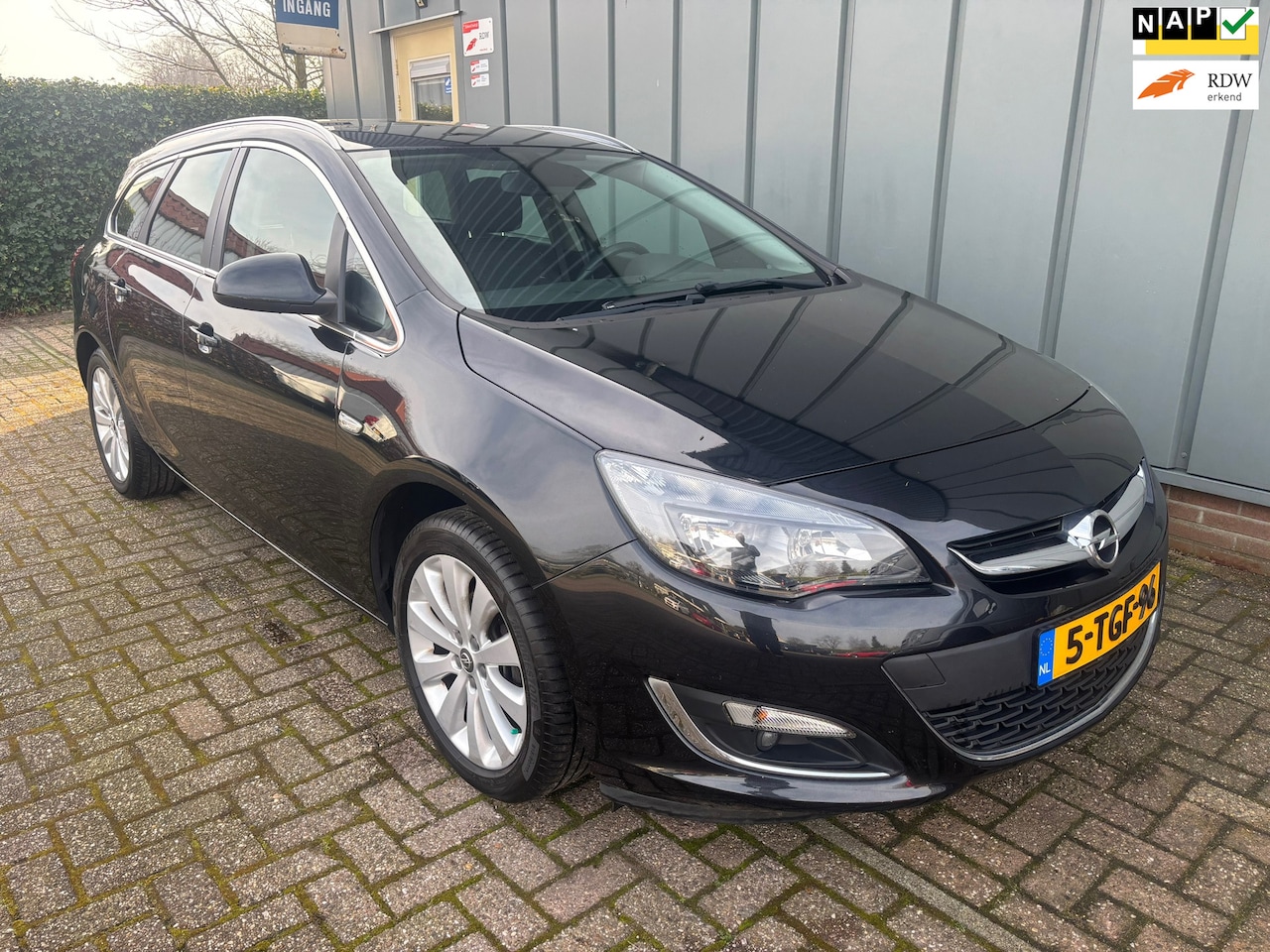 Opel Astra Sports Tourer - 1.4 Turbo Cosmo LPG //APK//NAP//Navi//Cruise//Airco//Elec.Ramen//CV+AB//Trekhaak//PDC// - AutoWereld.nl