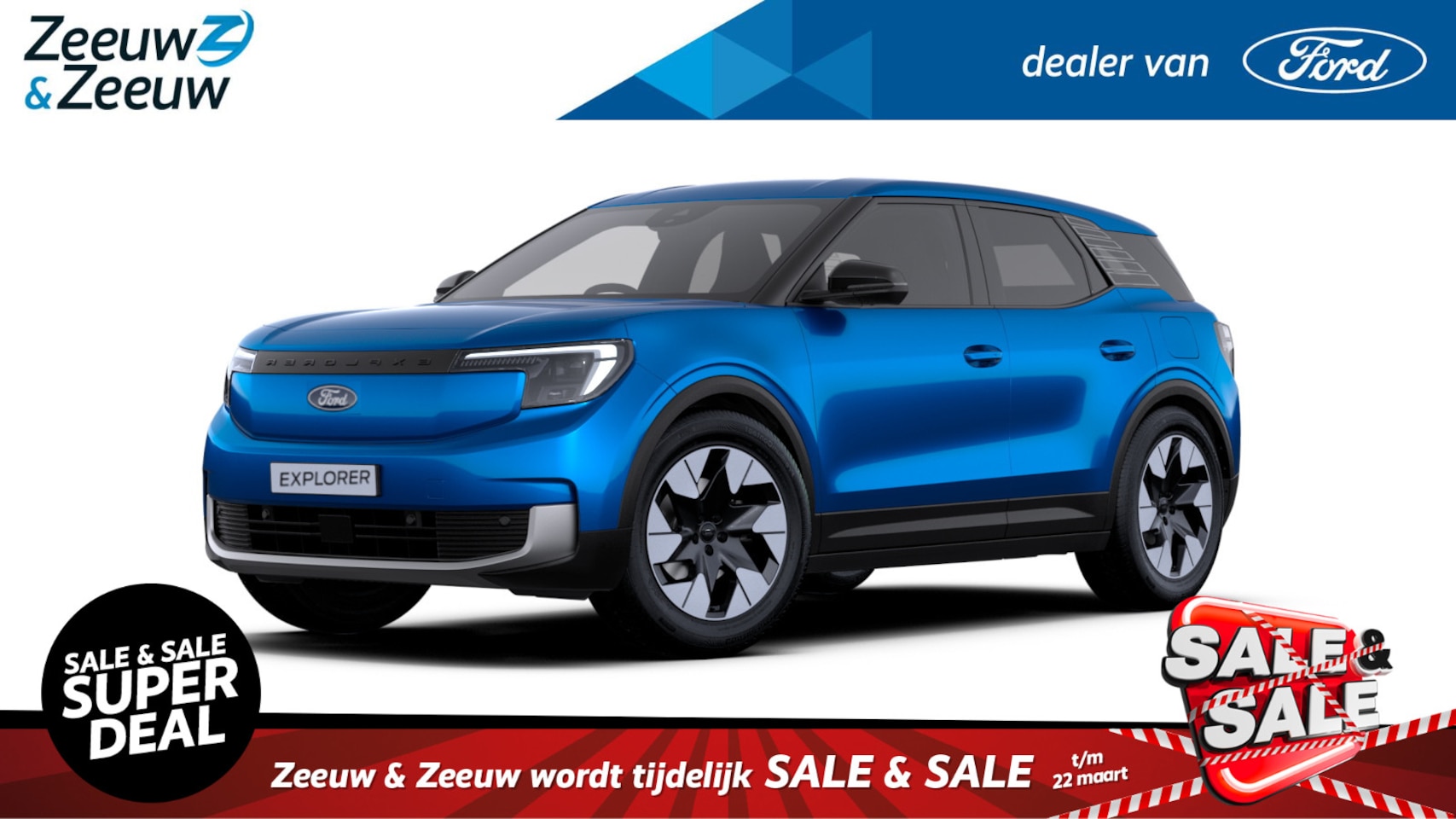 Ford Explorer - Premium Standard Range RWD 52 kWh | Verwachte levertijd 10 weken | Prijs inclusief 2000 eu - AutoWereld.nl