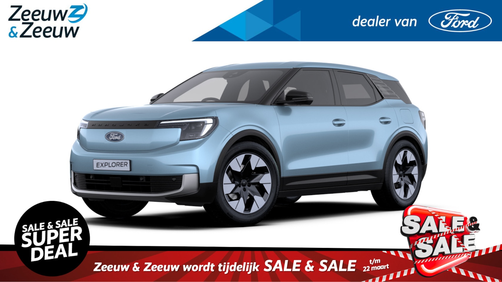 Ford Explorer - Premium Standard Range RWD 52 kWh | Verwachte levertijd 10 weken | Prijs inclusief 2000 eu - AutoWereld.nl