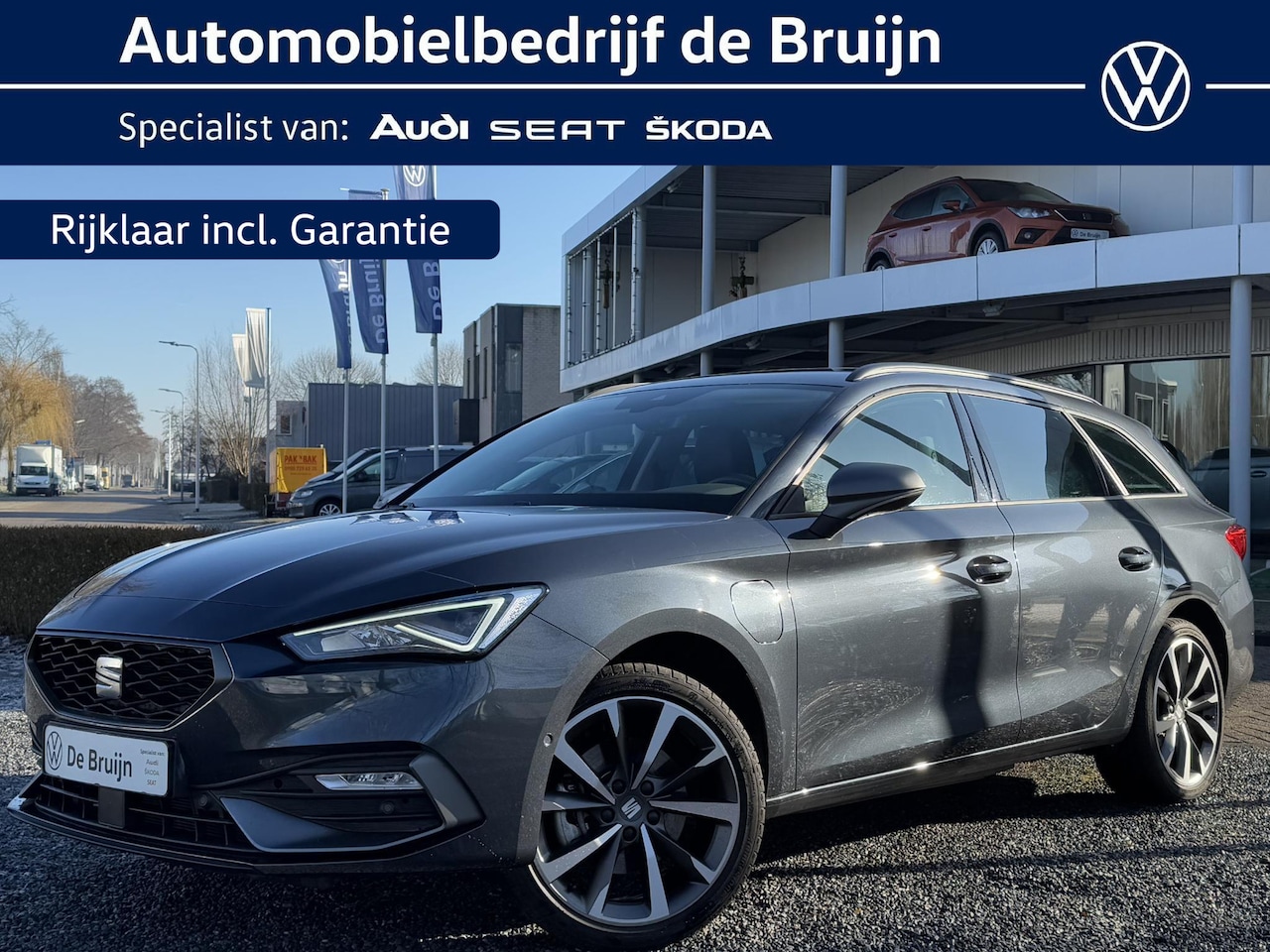 Seat Leon Sportstourer - 1.4 TSI eHybrid PHEV FR (Virtual,Pdc,Navi,Dab) - AutoWereld.nl