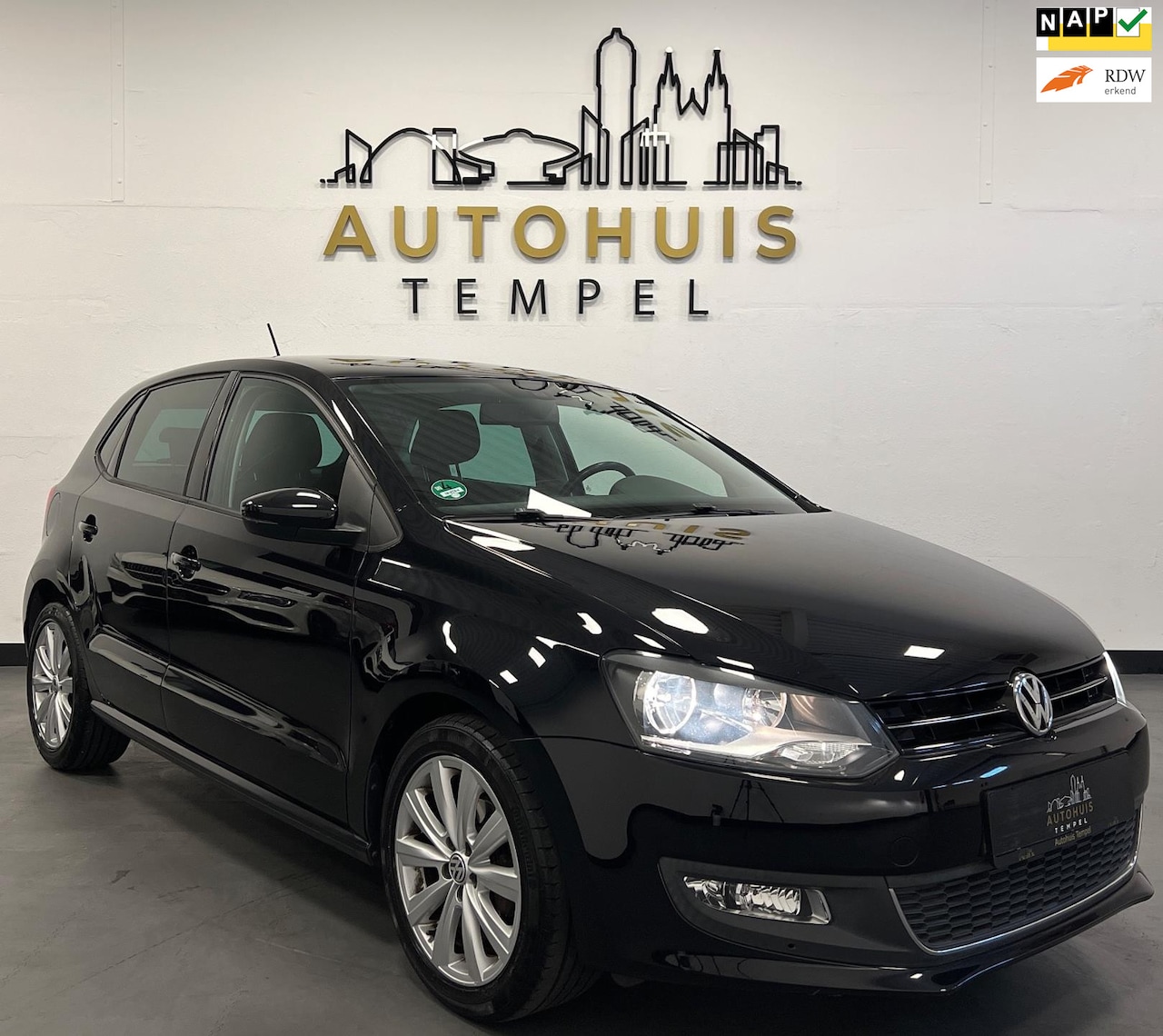 Volkswagen Polo - 1.2 TSI BlueMotion Highline Nap Airco 5Deurs Cruise 16Inch Velgen - AutoWereld.nl