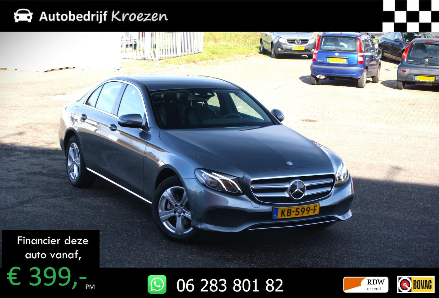 Mercedes-Benz E-klasse - 200 Ambition | Org NL | 1e Eig. | Head Up | Widescreen | Distronic | - AutoWereld.nl