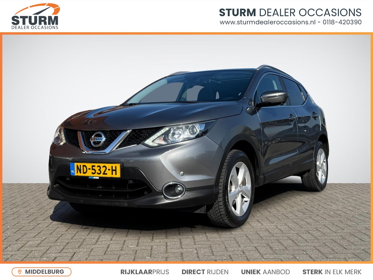 Nissan Qashqai - 1.2 N-Connecta Design Pack | Trekhaak | Panoramadak | Navigatie | 360° Camera | Keyless En - AutoWereld.nl