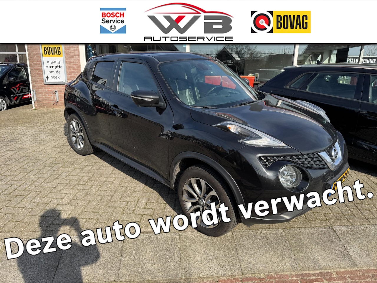 Nissan Juke - 1.6 Tekna I 360° graden I Climate I Leder I Keyless - AutoWereld.nl