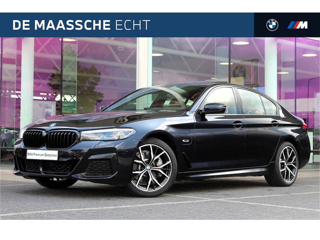 BMW 5-serie - 530e High Executive M Sport Automaat / Schuif-kanteldak / Active Cruise Control / Comfort - AutoWereld.nl