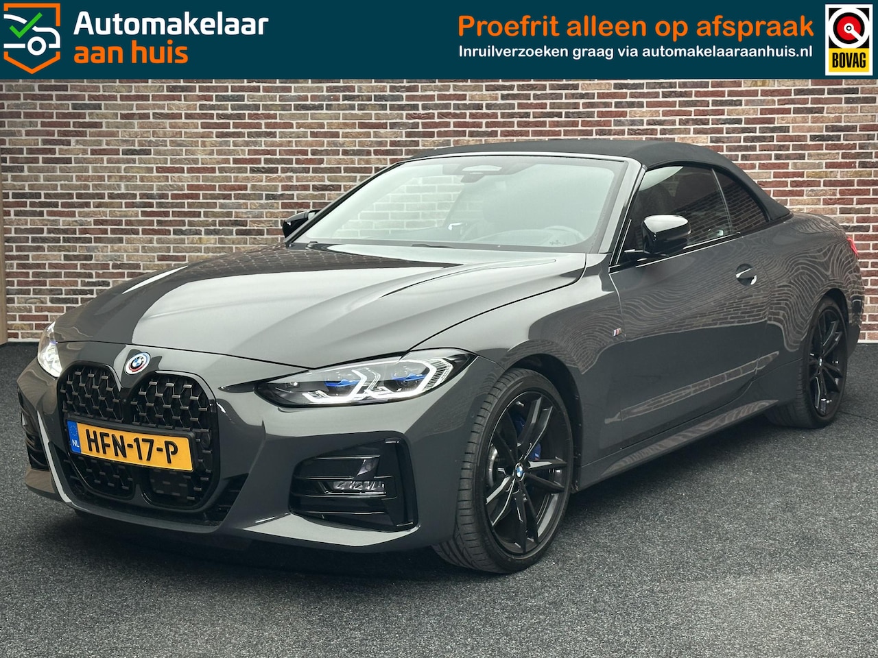 BMW 4-serie Cabrio - M440i xDrive High Executive M Sport Harman Laser Leer - AutoWereld.nl