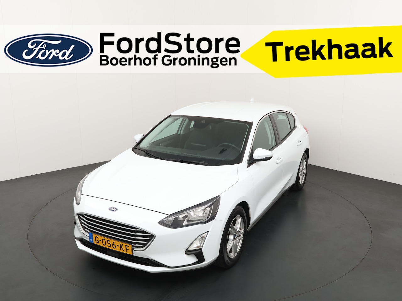 Ford Focus - EcoBoost 125 pk Trend Edition Trekhaak | Airco | Cruise | Navi | Apple carplay/Android Aut - AutoWereld.nl