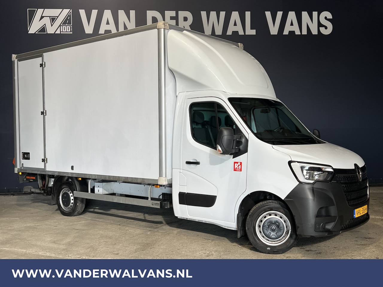 Renault Master - 2.3 dCi 145pk Bakwagen 232cm Hoog Laadklep Zijdeur Euro6 Airco | Lat om Lat betimmering | - AutoWereld.nl