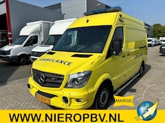 Mercedes-Benz Sprinter - 319CDI L2H2 AMBULANCE Automaat Airco Cruisecontrol 9X OP VOORRAAD MARGE