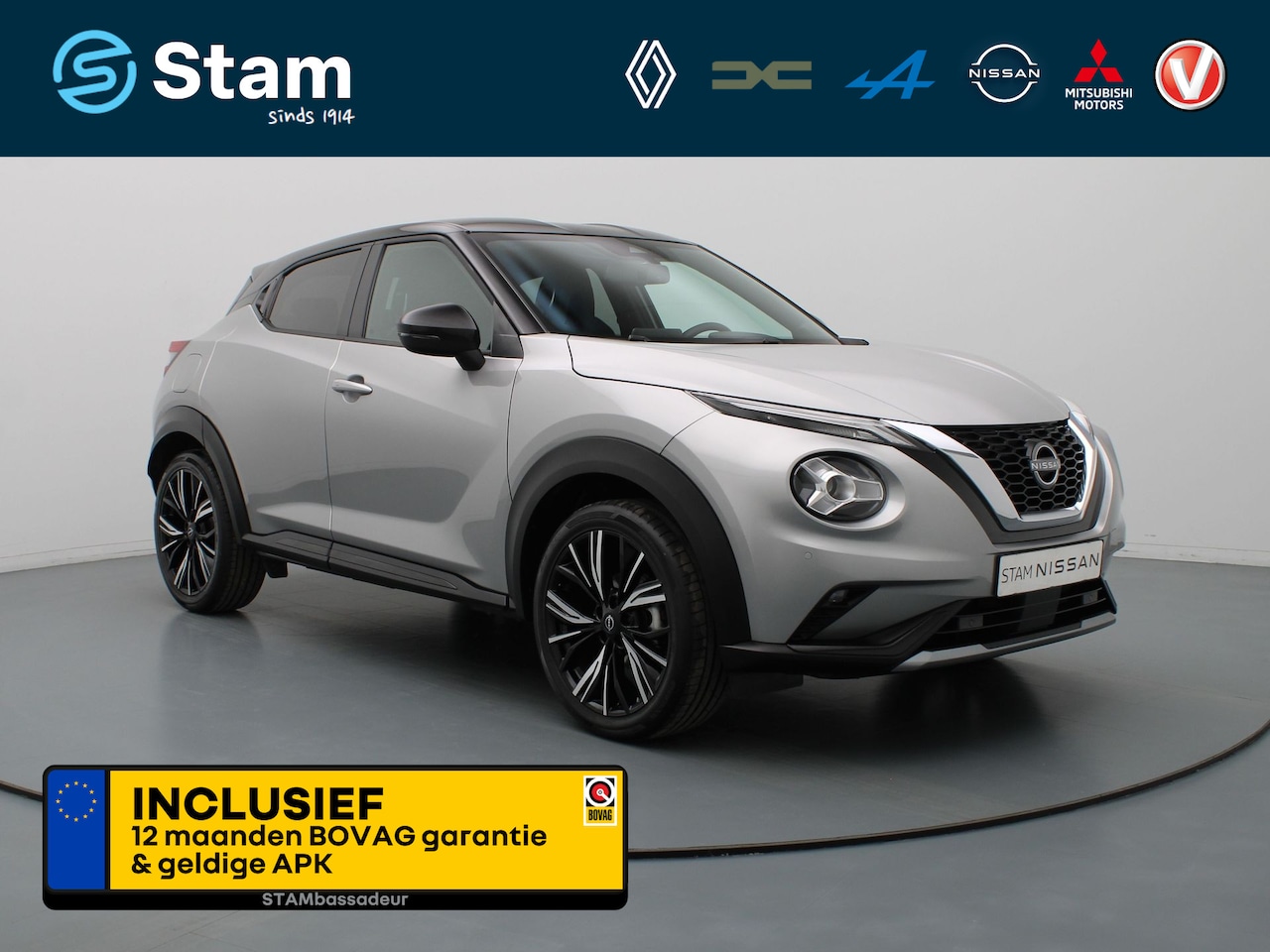 Nissan Juke - 1.0 DIG-T N-Design BOSE | Camera | Climate | Cruise | Parkeersens. v+a - AutoWereld.nl