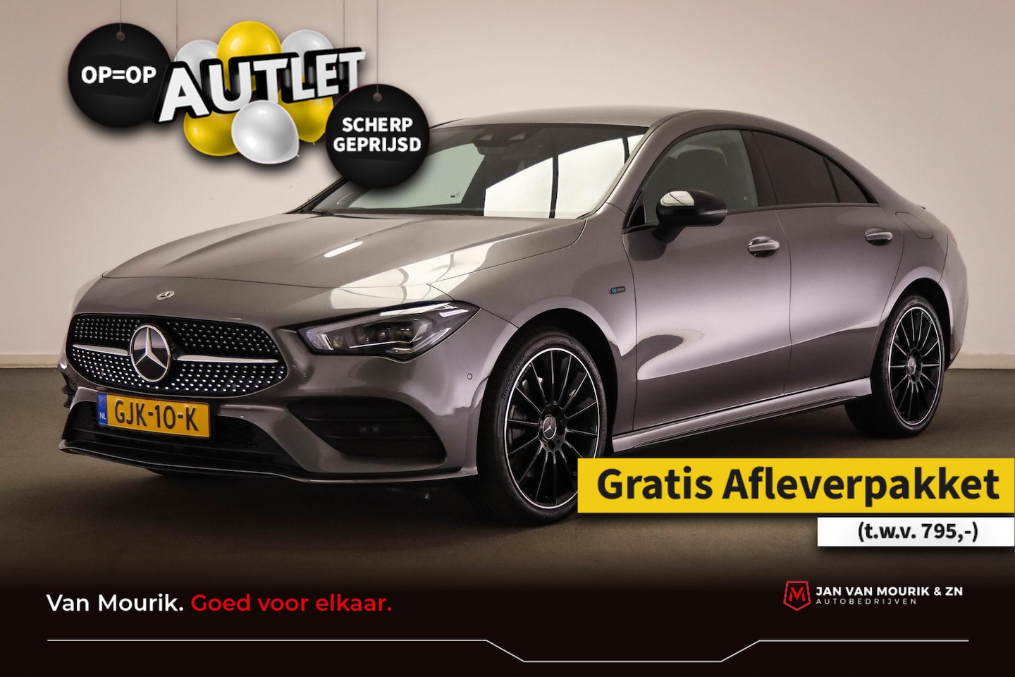 Mercedes-Benz CLA-Klasse - 250 e Business Solution AMG Limited | BURMESTER | WIDESCREEN | LED | DAB | APPLE | CAMERA - AutoWereld.nl